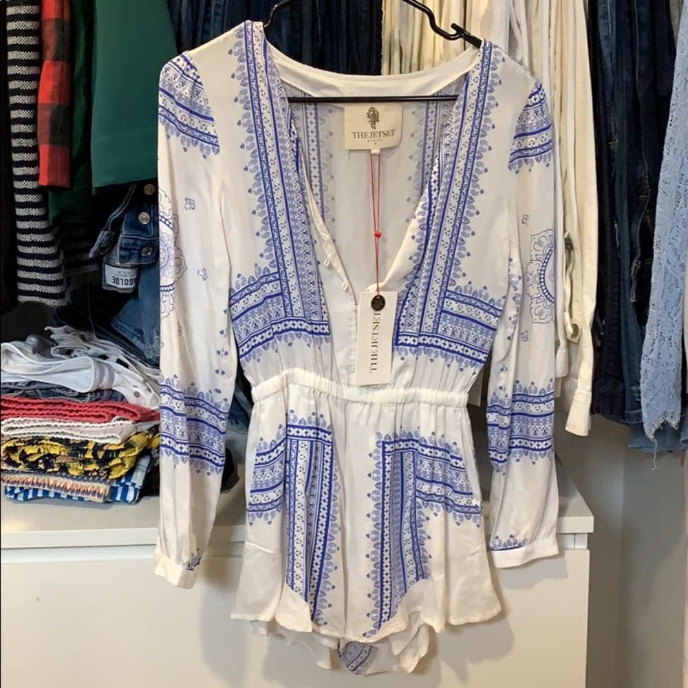 SOLD NWT Jet Set Diaries Romper Size XS